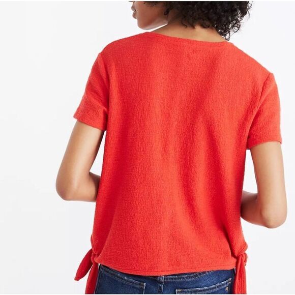 Madewell Texture & Thread Modern Side-Tie Top Size XS - Picture 8 of 10